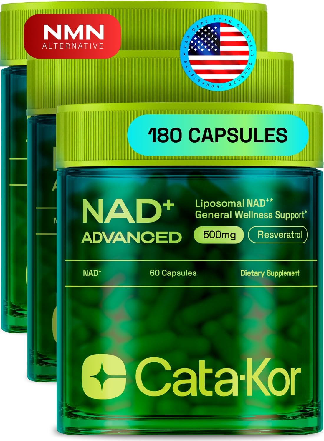 Revitalize Your Wellness with Our Premium Liposomal NAD+ Supplement and Resveratrol