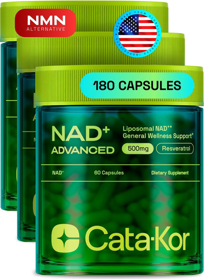 Revitalize Your Wellness with Our Premium Liposomal NAD+ Supplement and Resveratrol