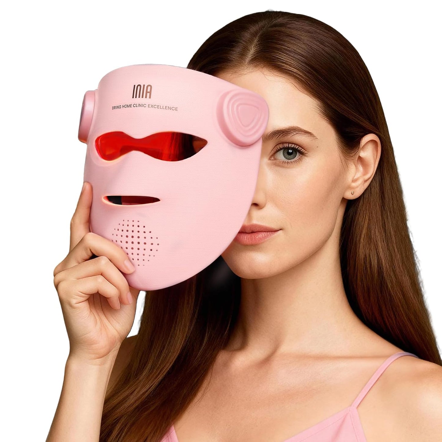 Revitalize Your Skin with the Glow 4D Wireless Red Light Therapy Mask – Dual NIR, 320 LEDs, and 4 Custom Modes for Ultimate Skincare at Home or On-the-Go!