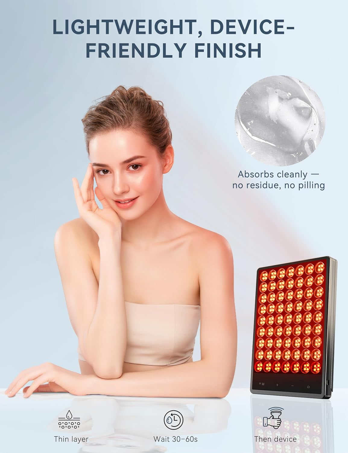 Red Light Therapy Activation Serum 2-Pack – Anti-Aging Hyaluronic & Niacinamide Primer 🌟⚡️