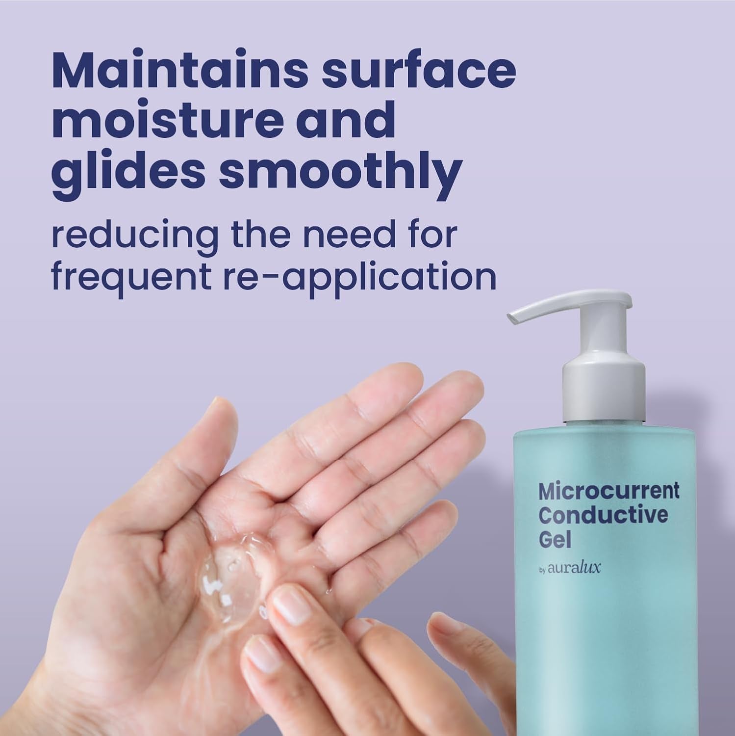 1Microcurrent Conductive Gel (10 Oz) – 24Hr Moisture Lock with Collagen & Peptides 🌟⚡️