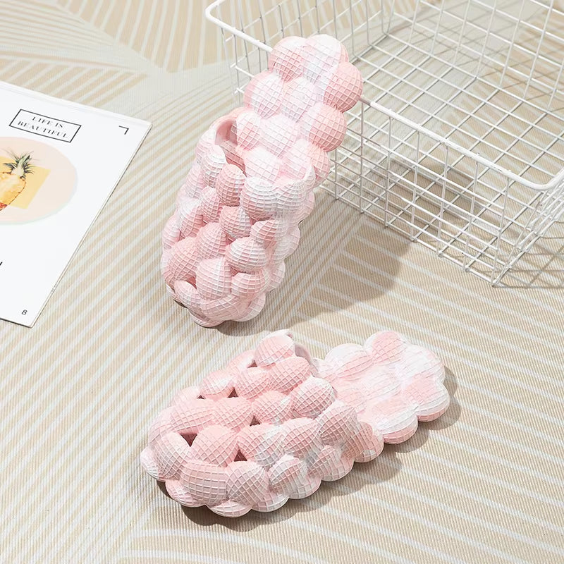 🫧 Luxury Soft Bubble Slippers – Original Cloud "Peanut" Slides for Men & Women🥜☁️