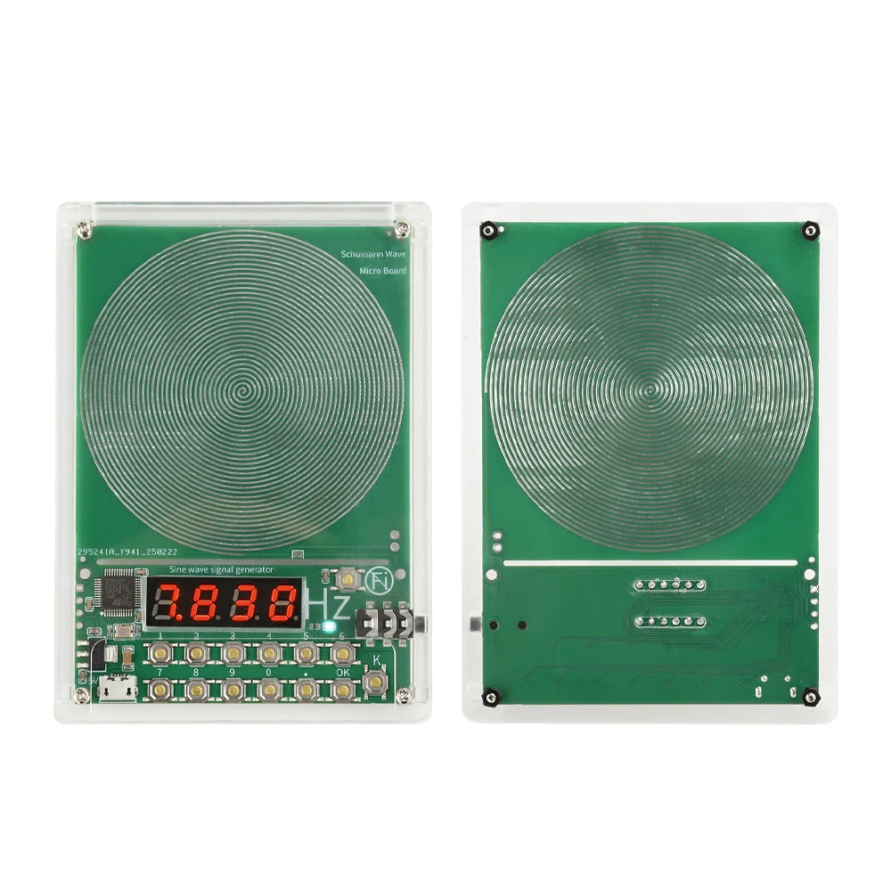 Precision Schumann Wave & Sine Wave Generator: Adjustable 0.01Hz–100,000Hz Signal Apparatus