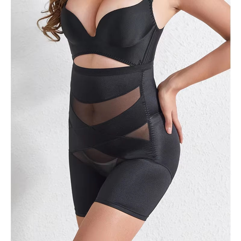 High Waist Tummy Control Shapewear – Ultimate Thigh Slimmer & Body Shaper ⏳✨