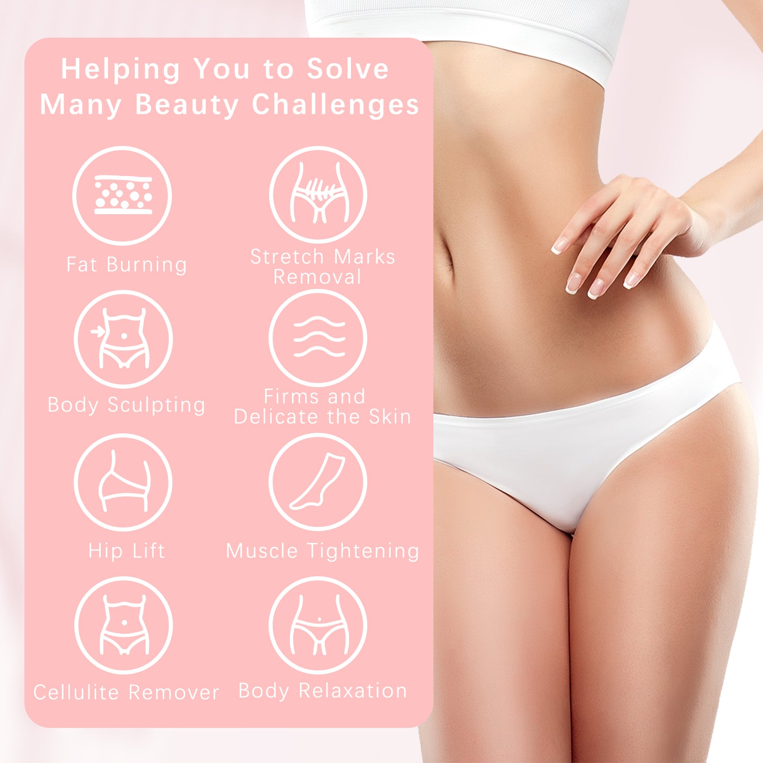 Bare Sculpt Pro: 4-in-1 RF & EMS Body Contouring Device ✨