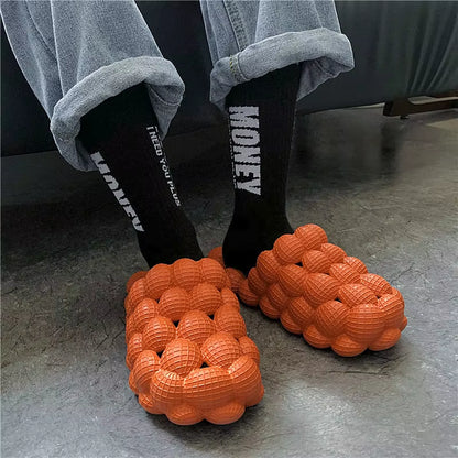 🫧 Luxury Soft Bubble Slippers – Original Cloud "Peanut" Slides for Men & Women🥜☁️