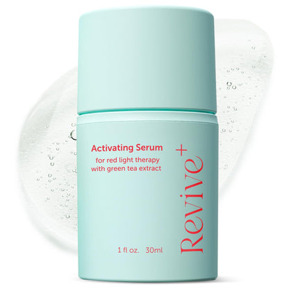 Red Light & Microcurrent Activation Serum (1 Oz) – Anti-Wrinkle Hyaluronic Booster 🌟⚡️