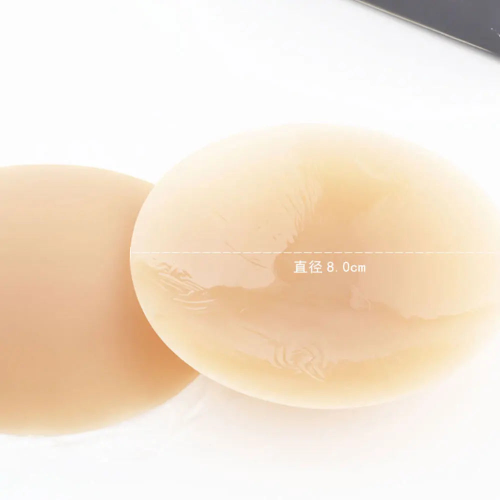 ✨ 3 Pairs Seamless Silicone Nipple Covers – Reusable Adhesive Invisible Pasties 👗💖