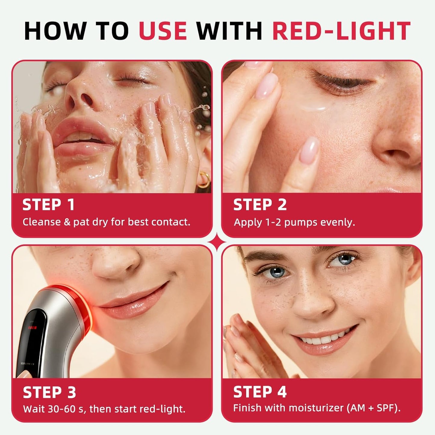 Peptide & Centella Activation Serum – Hydrating Booster for Red Light Therapy 🌟💧