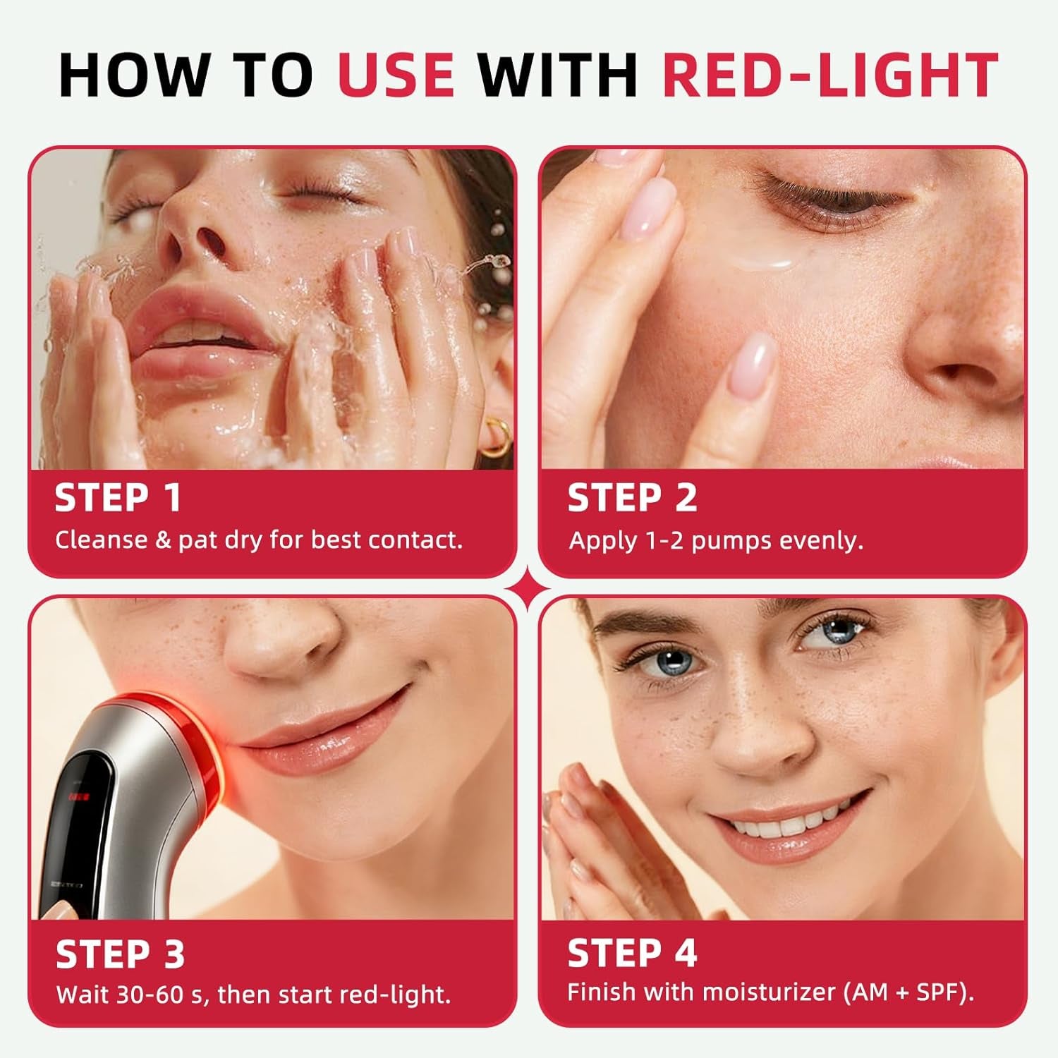 Peptide & Centella Activation Serum – Hydrating Booster for Red Light Therapy 🌟💧