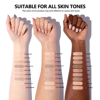 Lakerain Glow Cushion Foundation – Waterproof SPF Sunscreen & Long-Lasting Brightening Base 💖