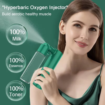 Precision Oxygen Injection Instrument – Deep Pore Detox & Lift 🛡️Nano-Ionic Oxygen Infuser – Deep Pore Prep & Serum Booster ✨