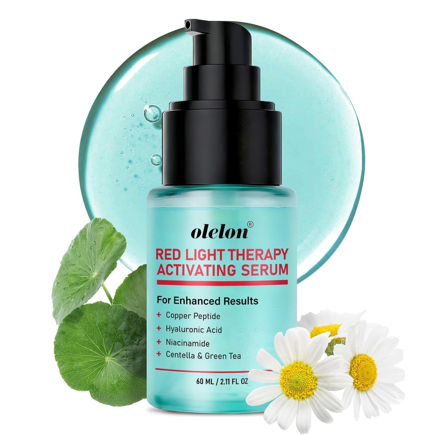 Peptide & Centella Activation Serum – Hydrating Booster for Red Light Therapy 🌟💧