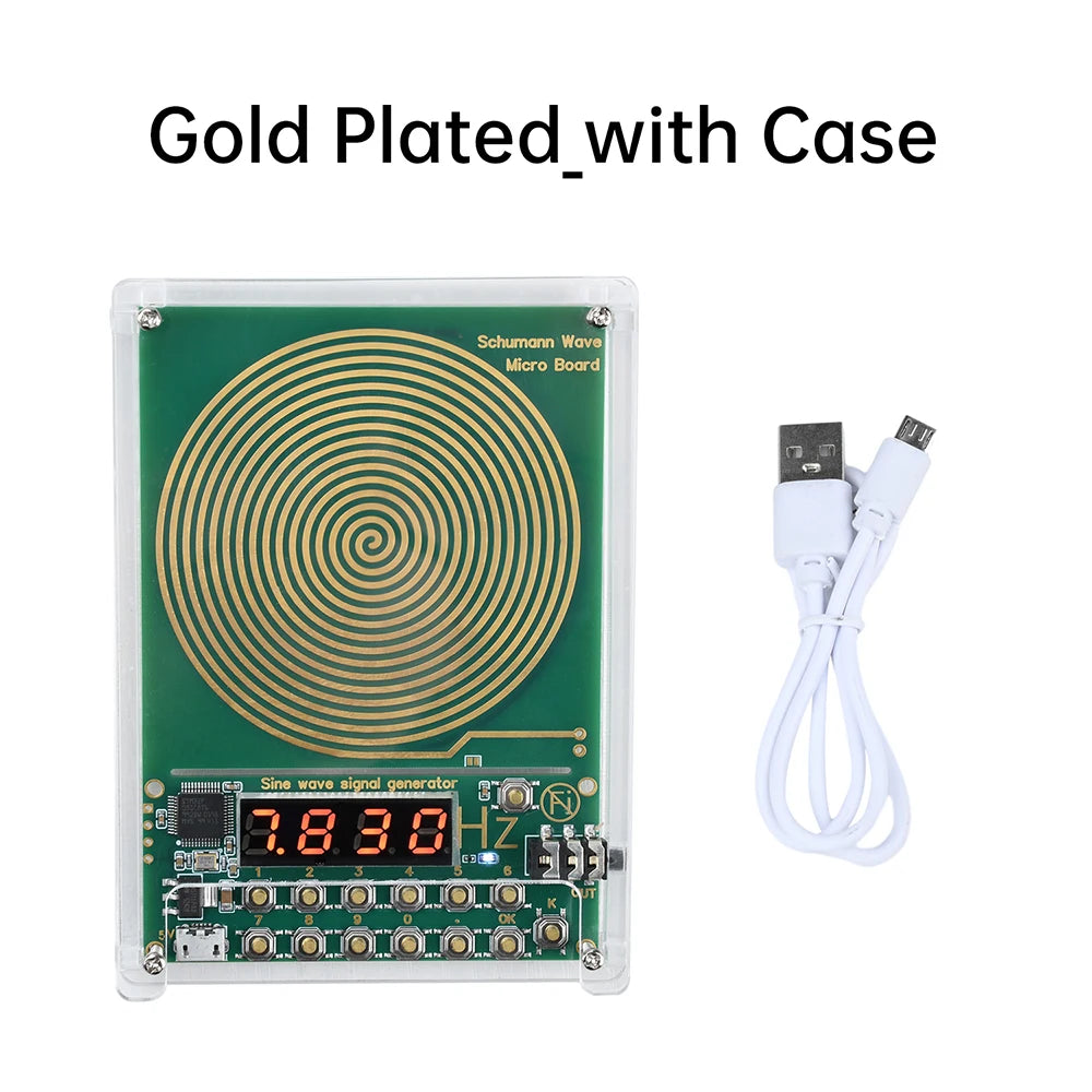 Precision Schumann Wave & Sine Wave Generator: Adjustable 0.01Hz–100,000Hz Signal Apparatus