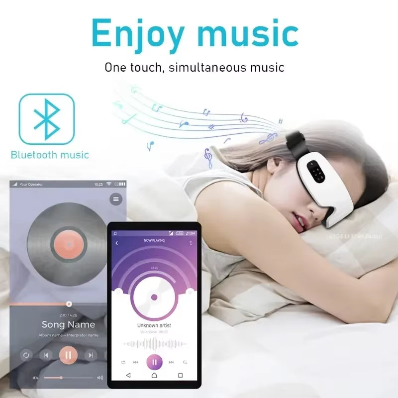 6D Intelligent Eye Revive – Vibration & Heat Relief for Fatigue ☁️