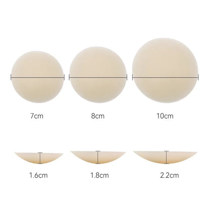 ✨ 3 Pairs Seamless Silicone Nipple Covers – Reusable Adhesive Invisible Pasties 👗💖