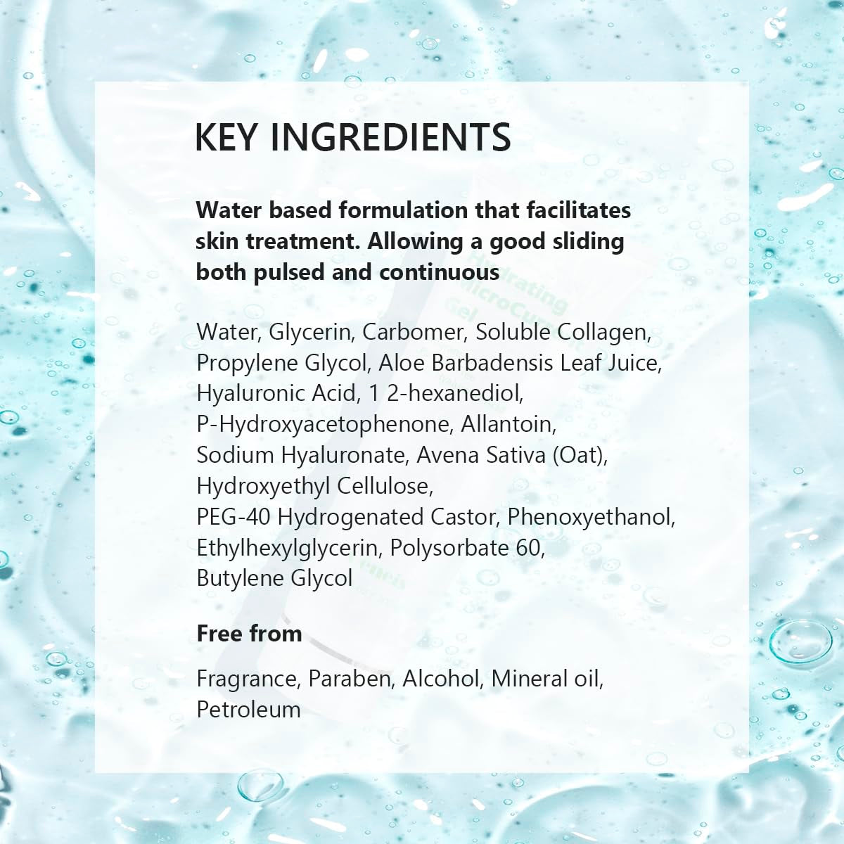 Professional Microcurrent & RF Gel Primer – Hydrating Hyaluronic Acid Formula 🌟⚡️