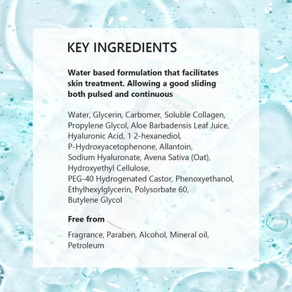 Professional Microcurrent & RF Gel Primer – Hydrating Hyaluronic Acid Formula 🌟⚡️