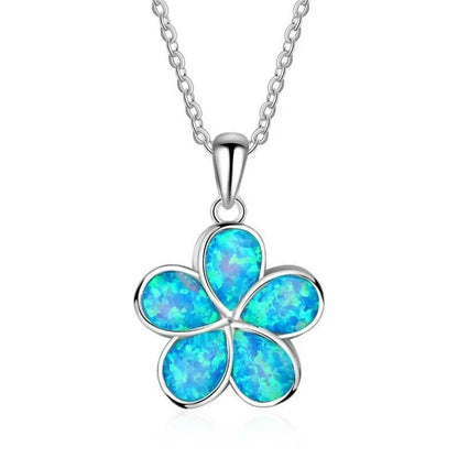 🐢 Bohemian Blue Fire Opal Sea Turtle Necklace – Shimmering Ocean Animal Pendant for Women 🌊✨