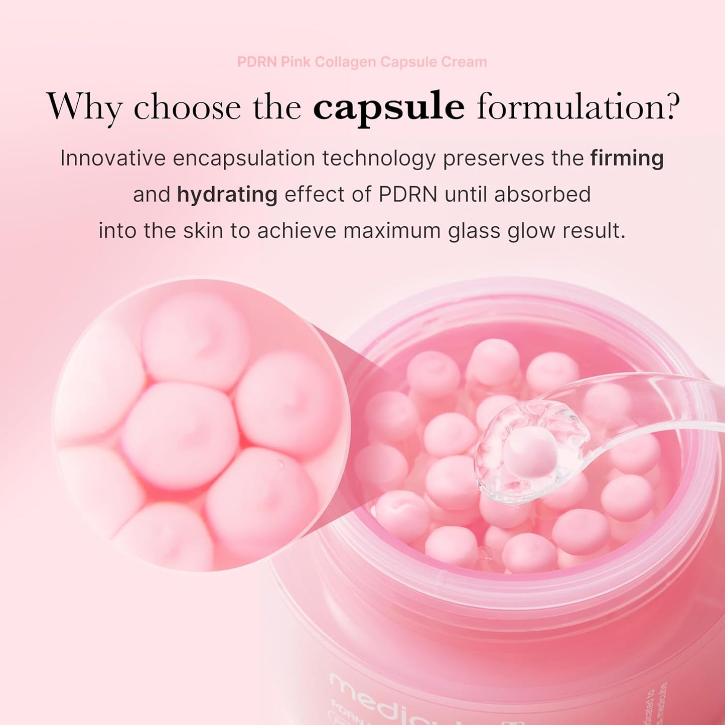 Salmon DNA PDRN Capsule Cream – Lightweight Collagen Moisturizer for Radiant Skin 🌸💧