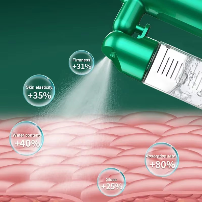 Precision Oxygen Injection Instrument – Deep Pore Detox & Lift 🛡️Nano-Ionic Oxygen Infuser – Deep Pore Prep & Serum Booster ✨