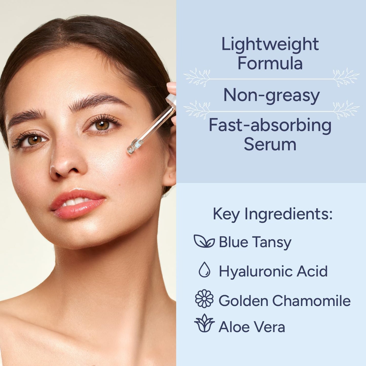 Blue Tansy Activation Serum (1 Oz) – Hydrating Red Light & Microcurrent Booster 🌟🛡️