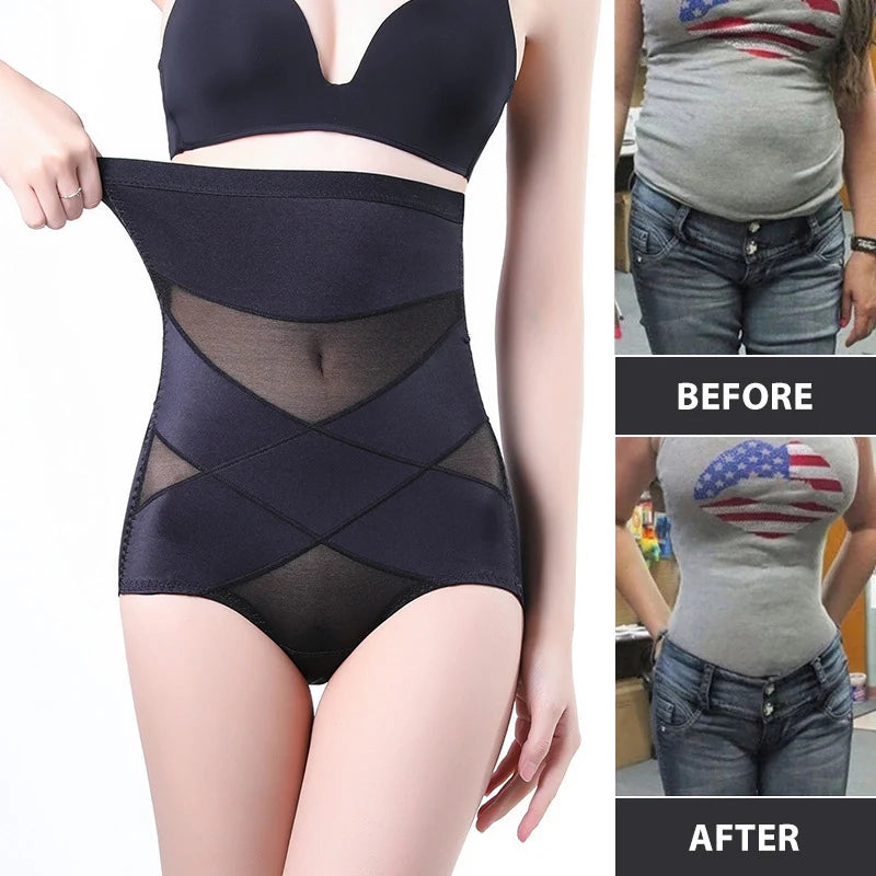Sculpt & Lift High-Waist Shaper – Seamless Tummy Control & Butt-Lifting Briefs ⏳✨