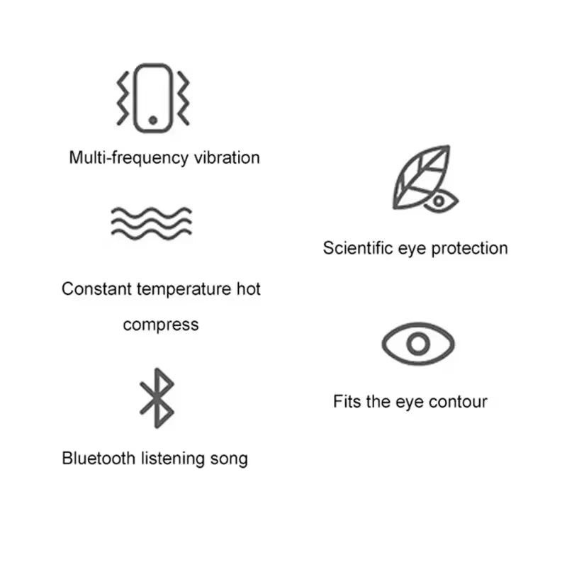 6D Intelligent Eye Revive – Vibration & Heat Relief for Fatigue ☁️