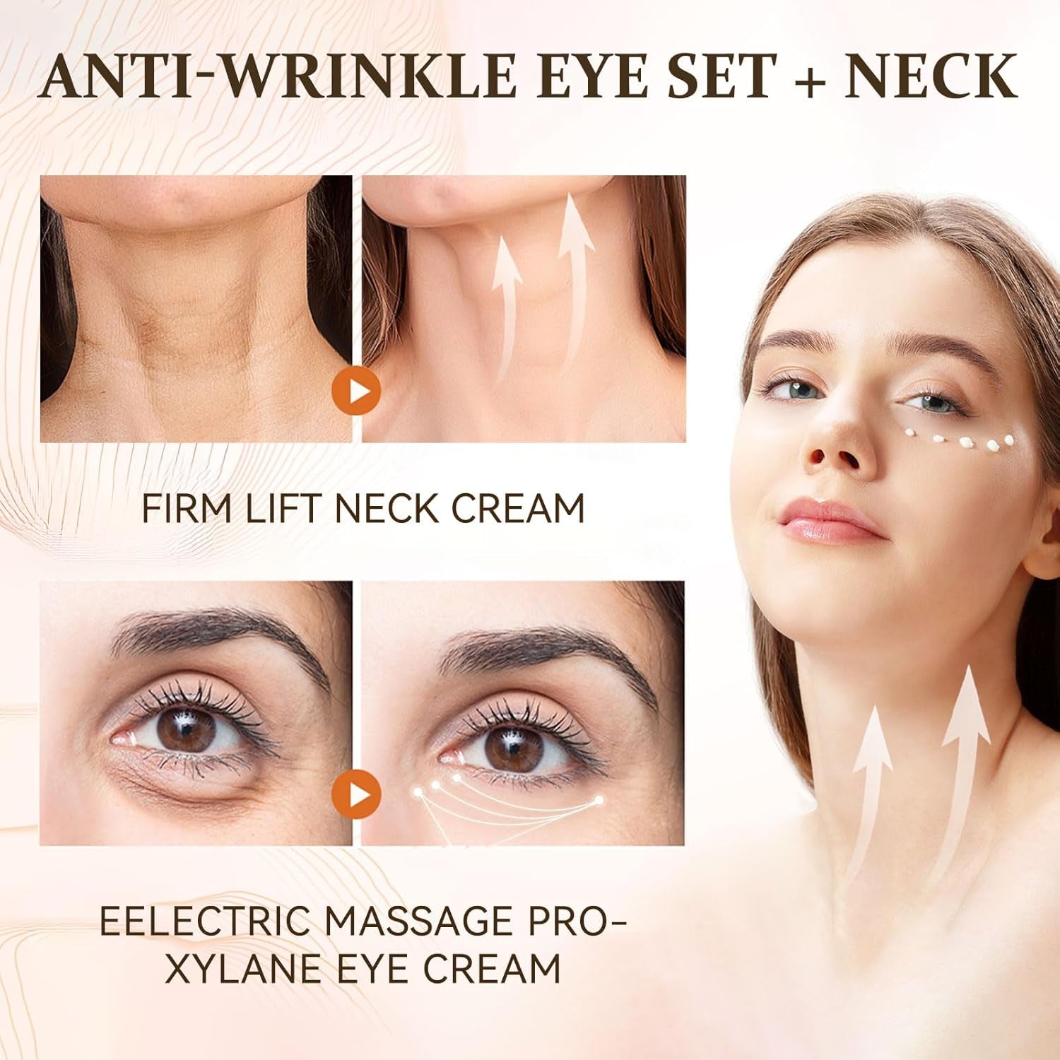 YCZ Neck & Eye Firming Gift Set (5.99 Fl Oz) – Anti-Aging & Deep Moisture Treatment 🌟🎁