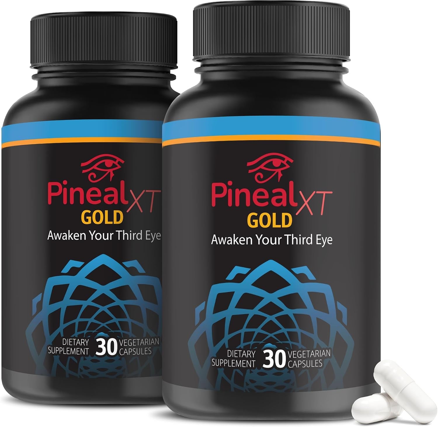 Pineal XT Gold - Pineal Gland Supplement - Third Eye Awakening - Focus and Memory Supplement for Brain - 7 Powerful Ingredients Decalcify, Detox, and Activate Your Pineal Gland