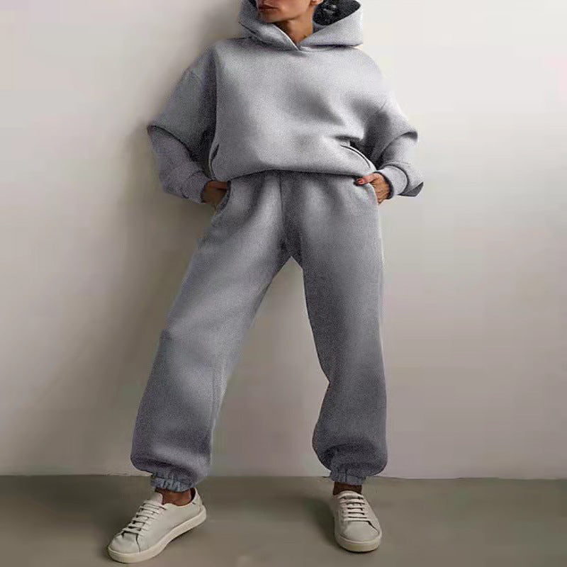 Effortless Style: Women’s Hooded Two-Piece Lounge Set 🌿