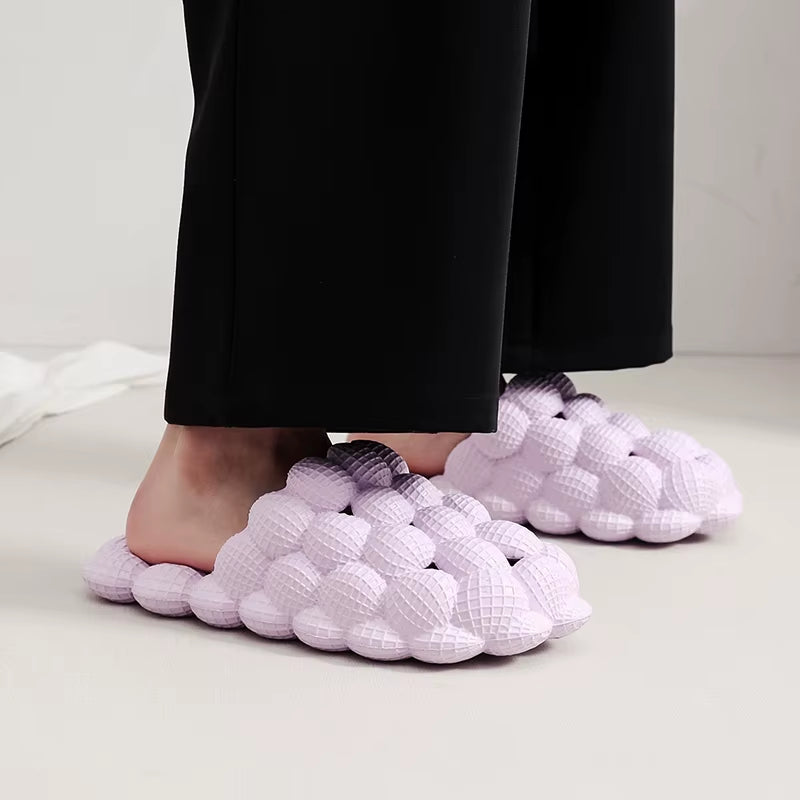 🫧 Luxury Soft Bubble Slippers – Original Cloud "Peanut" Slides for Men & Women🥜☁️