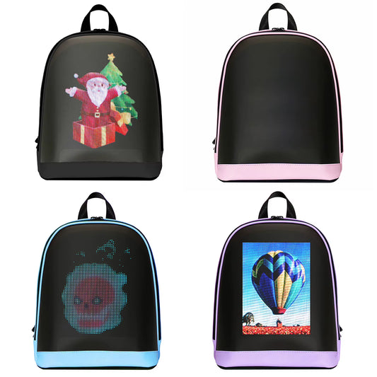 Visionary™ Smart LED Backpack – App-Controlled High-Res Display for Commuting & Content Creation