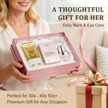 YCZ Neck & Eye Firming Gift Set (5.99 Fl Oz) – Anti-Aging & Deep Moisture Treatment 🌟🎁