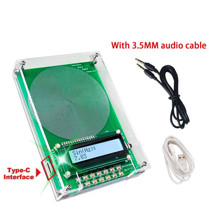 7.83Hz Schumann Waves Resonance Generator Adjustable 0.01Hz~100000Hz Ultralow Frequency Pulse Audio Resonator Type-C Interface
