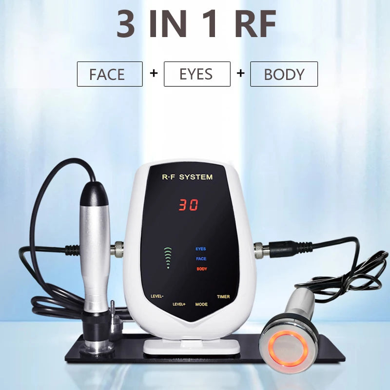 Elite 5MHz Tripolar RF Skin Tightening Device | At-Home Professional Face & Body Sculpting