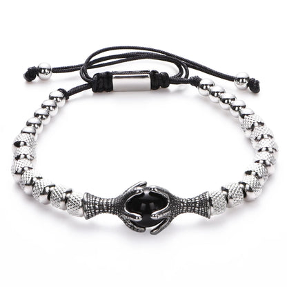 Premium Gold Crown Bracelet – Adjustable 316L Stainless Steel Bangle👑