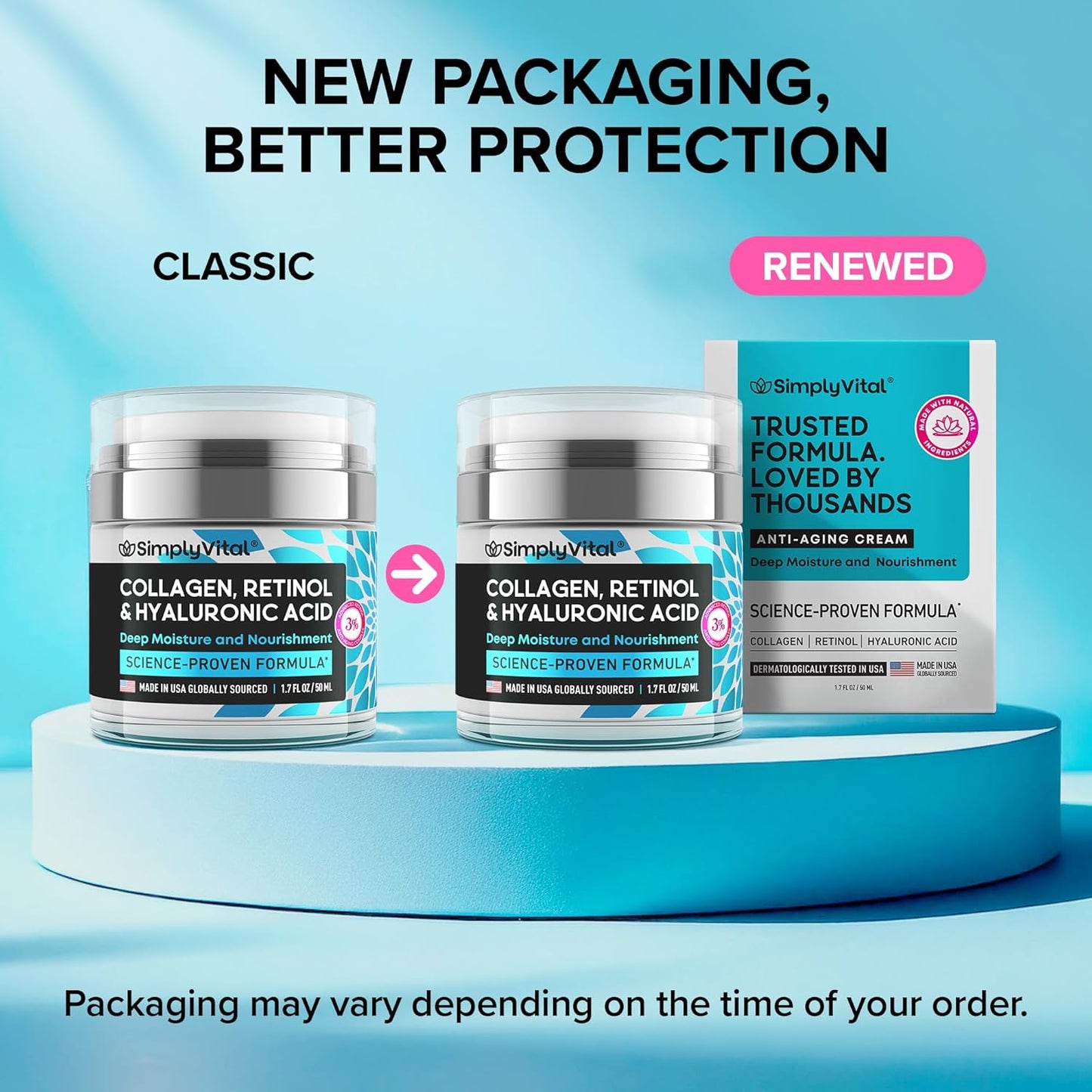 Luminous Retinol & Hyaluronic Moisturizer – Anti-Wrinkle Face & Neck Cream 🌟💧