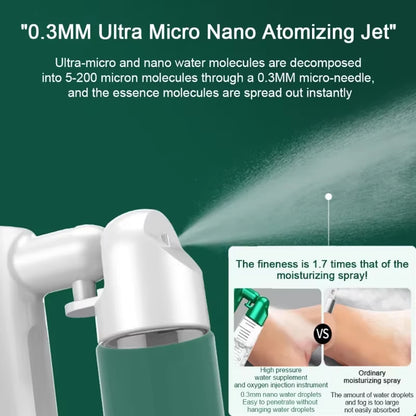 Precision Oxygen Injection Instrument – Deep Pore Detox & Lift 🛡️Nano-Ionic Oxygen Infuser – Deep Pore Prep & Serum Booster ✨