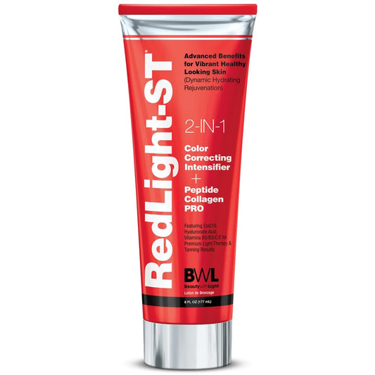 Red Light-St 2-in-1 Color Correcting Pro – All-in-One Firming & Tanning Lotion 🌟🛡️