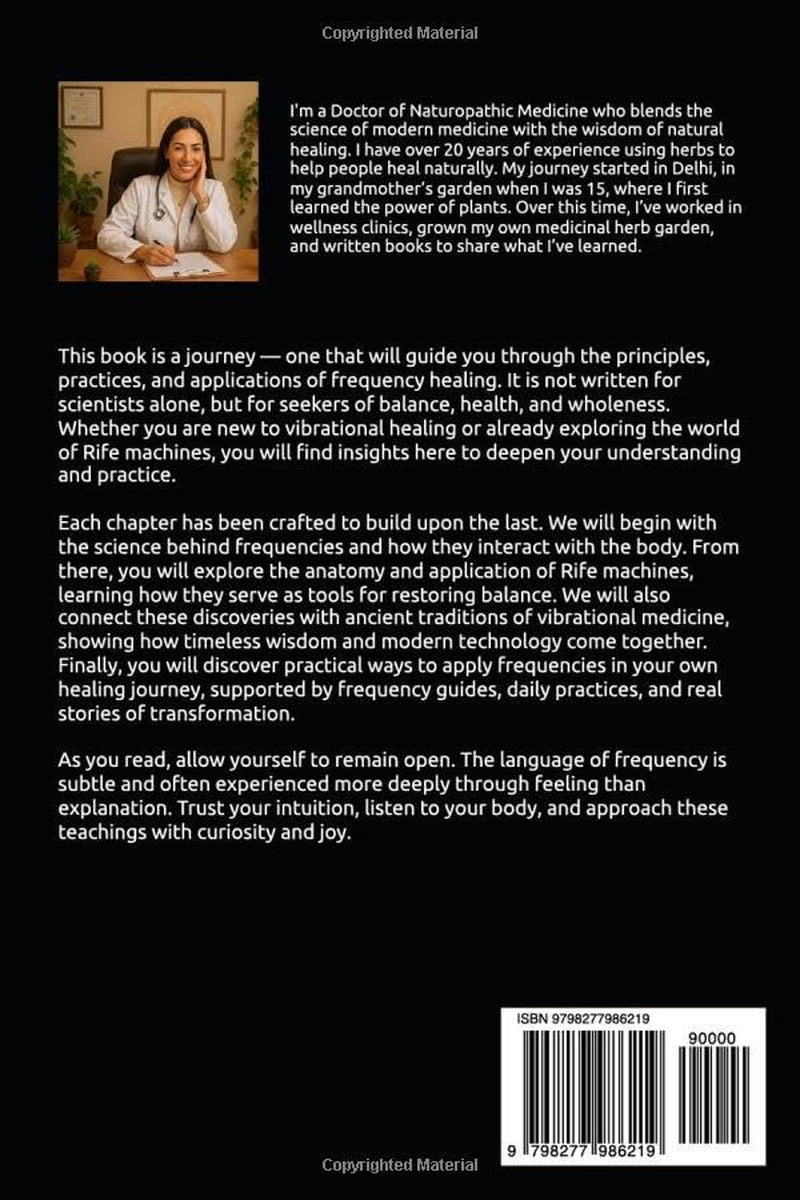 Dr. Royal Rife Healing Frequencies Guide: a Comprehensive Guide for the Rife Machine with Detailed Frequencies for Healing of Different Health Conditions