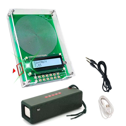 7.83Hz Schumann Waves Resonance Generator Adjustable 0.01Hz~100000Hz Ultralow Frequency Pulse Audio Resonator Type-C Interface