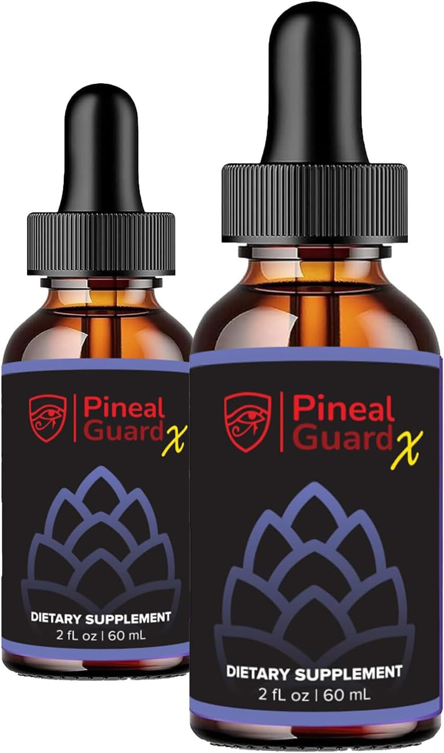 Pineal Gland Supplement - Brain Support, Focus, and Memory Vitamins for the Brain, Decalcify, Activate, and Protect Your Pineal Gland - Third Eye Awakening - Pineal Guard X