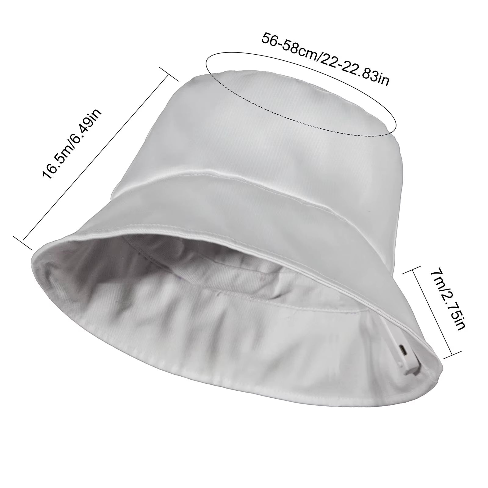 AuraGlow™ Fiber Optic LED Bucket Hat – Cyberpunk Luminous Party Headwear