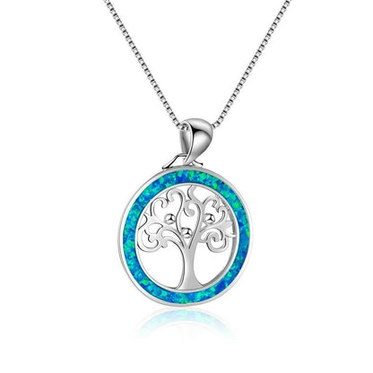 🐢 Bohemian Blue Fire Opal Sea Turtle Necklace – Shimmering Ocean Animal Pendant for Women 🌊✨