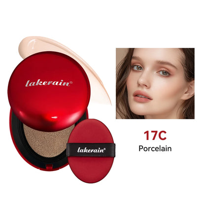 Lakerain Glow Cushion Foundation – Waterproof SPF Sunscreen & Long-Lasting Brightening Base 💖