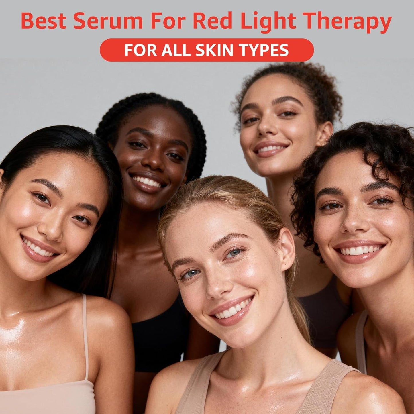 Red Light Therapy Serum (1 Oz) – Anti-Aging Rose Extract & Vitamin E Booster 🌟⚡️