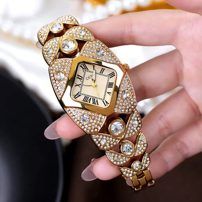 ICED LUXE Bracelet Watch | Waterproof Ladies’ Quartz 💎⌚