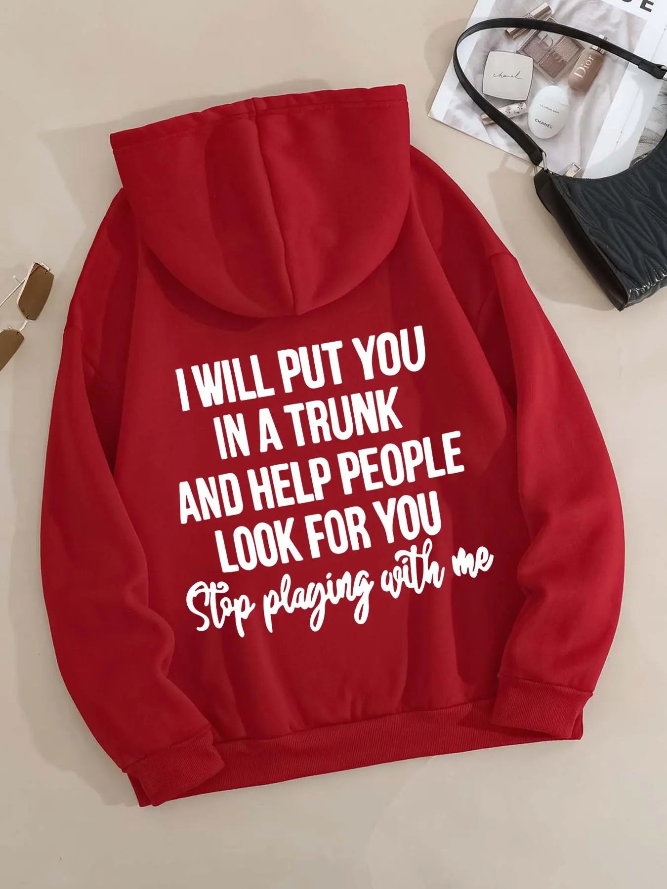 : Women’s Plus Size Graphic Hoodie – Cozy Drawstring Pocket Sweatshirt for Fall & Winter ❄️🧶