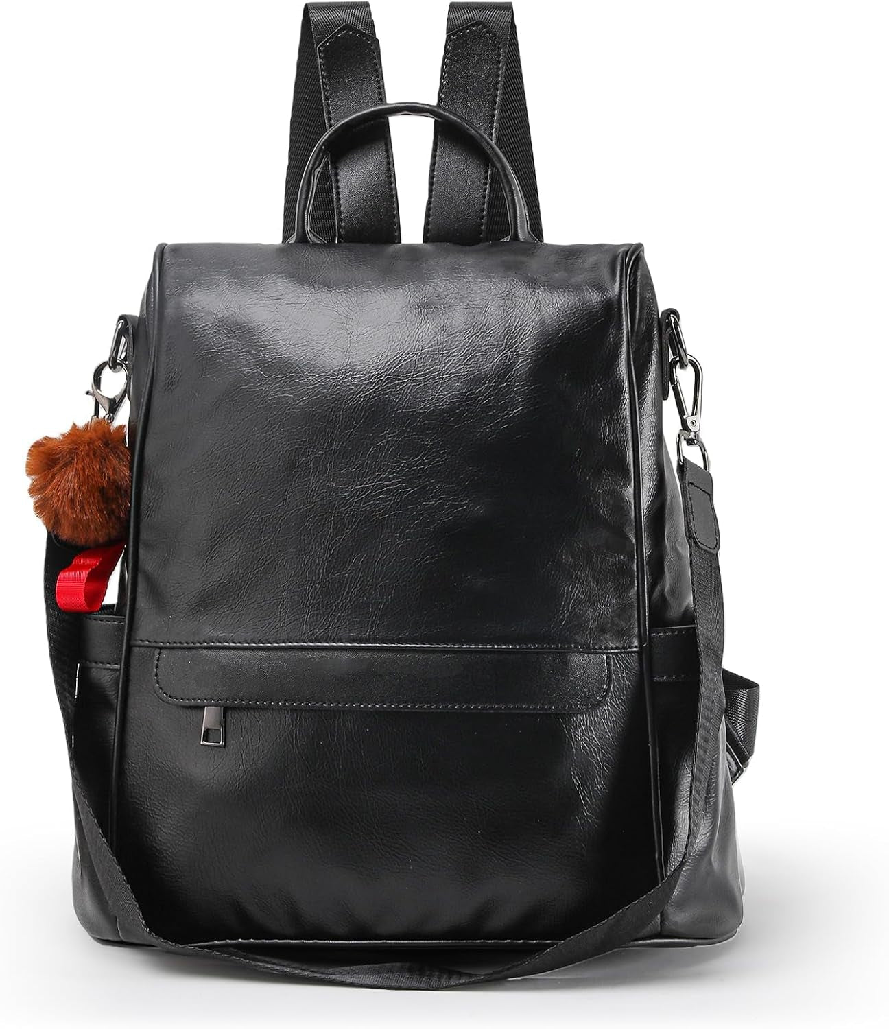 The Urban Security Satchel | Anti-Theft Vegan Leather Backpack ✨👜